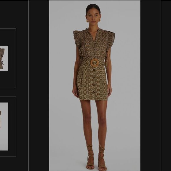 Marie Oliver Dresses & Skirts - Marie Oliver Olive Top and skirt set XS